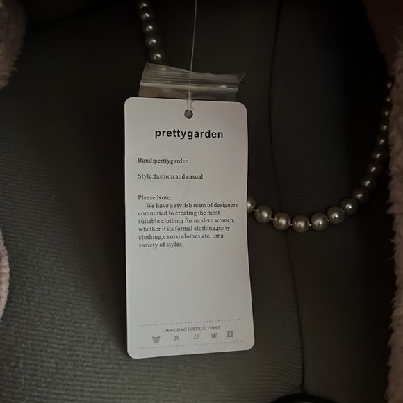 PRETTYGARDEN Winter Coat Shearling Oversized Jacket - Picture 5 of 6